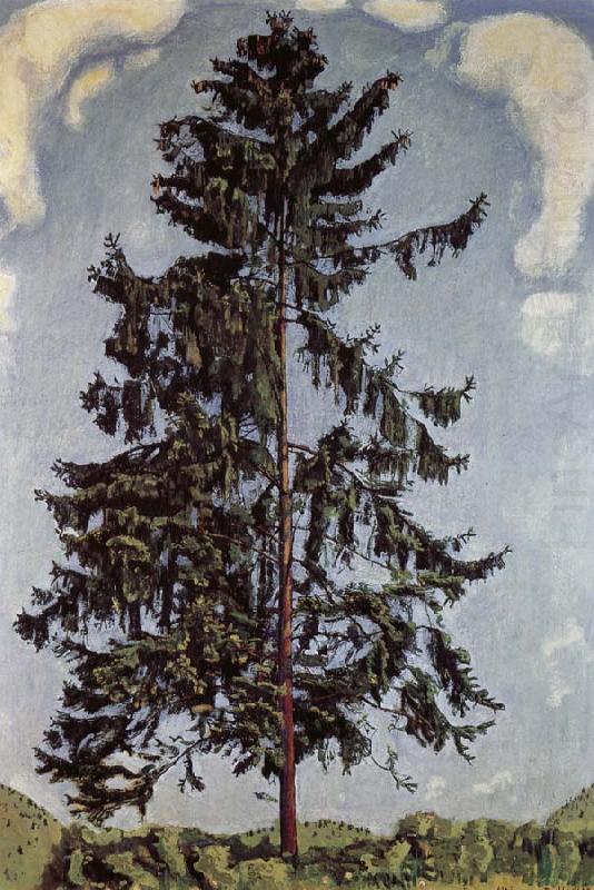 Ferdinand Hodler The fir tree china oil painting image